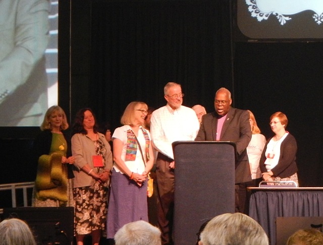 Bishop's Award winners Ken & Debbie Gudger