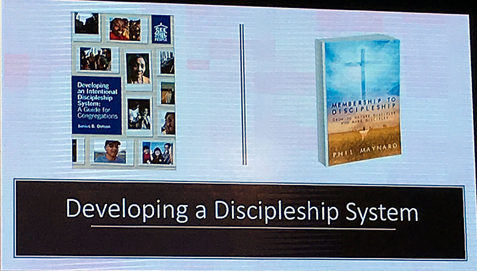 Recommended books for developing a Discipleship System