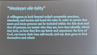 Wesleyan Vile-tality definition