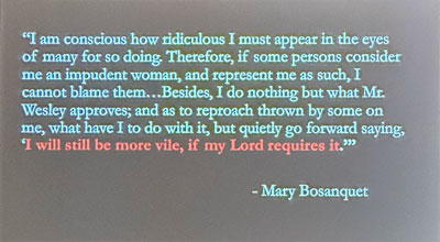 Mary Bosanquet quote