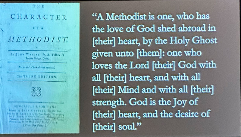 Character of Methodist quote