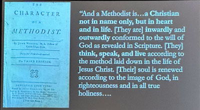 Character of Methodist quote