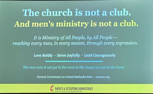 Church Is Not a Club slide