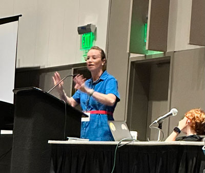 Boggan speaks at workshop