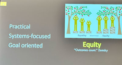 Equity: Outcomes count