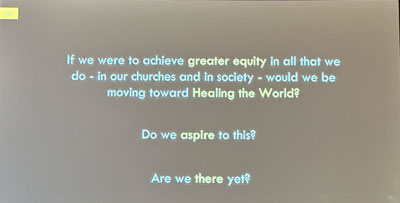Healing the world -- are we there yet?