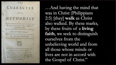 Character of Methodist quote